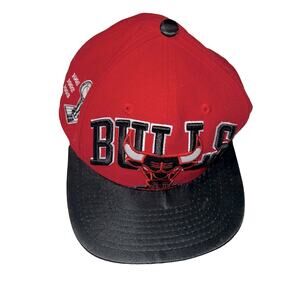 NBA BULLS youth embroidered flat bill hat